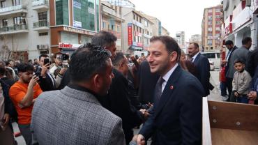 MHP'de bayramlaşma