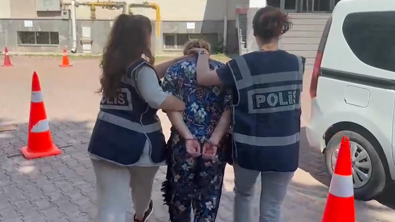 80 yıl hapisle aranan kadın hırsız yakayı ele verdi