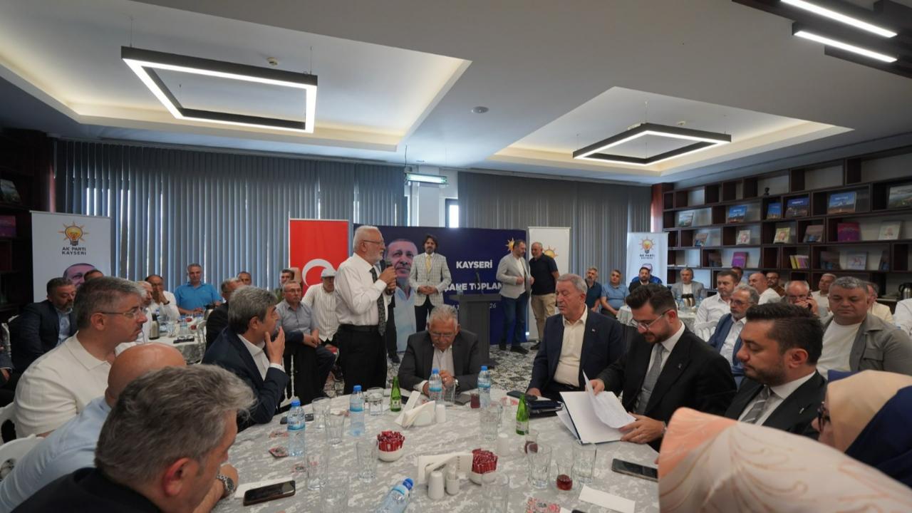 AK Parti Kayseri Teşkilatı'ndan 500. gün istişaresi