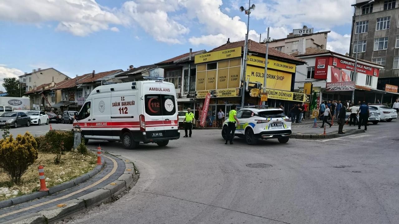 Bünyan’da esnaf arasında bıçaklı kavga; 1 yaralı