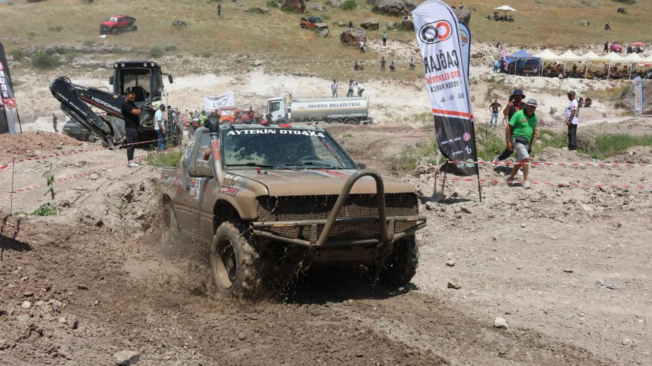 İncesu'da Off-Road yarışları tamamlandı