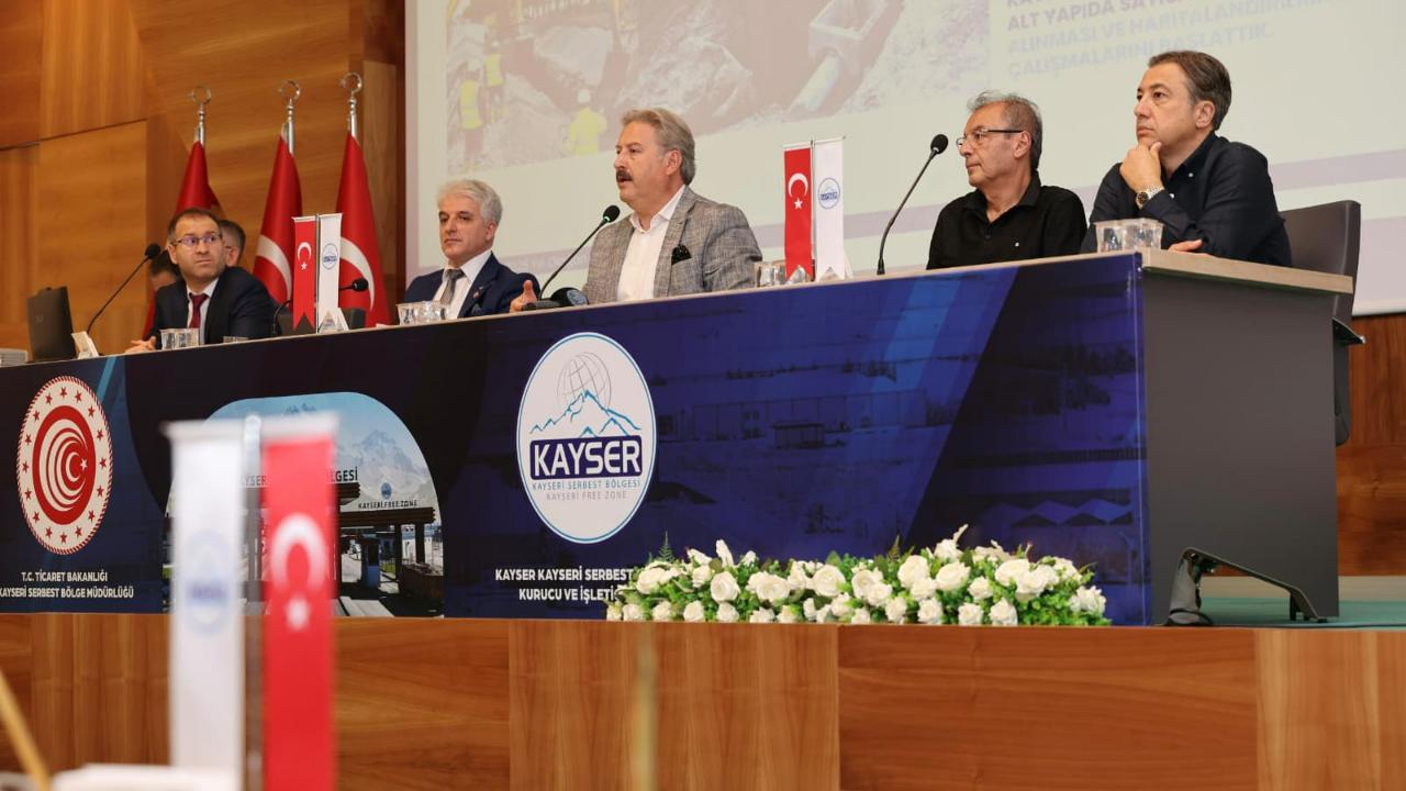 Kayseri Serbest Bölge'de genel kurul yapıldı