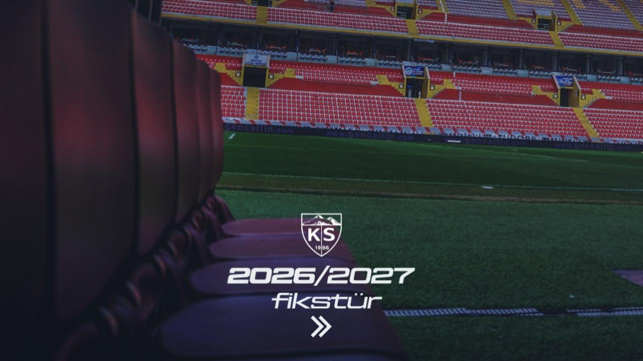 Kayserispor'un 1. Lig fikstürü belli oldu