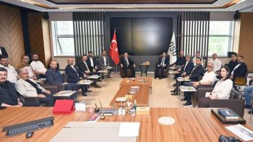 Mustafa Elitaş’tan Kayseri OSB ziyareti