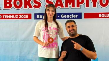 Olcay İrem bir kez daha Kick Boks Türkiye Şampiyonu oldu
