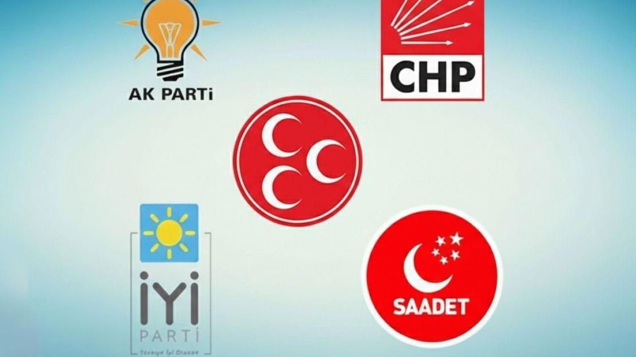 Siyasi partilerin üye sayısı belli oldu