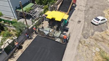 Süksün'e 10 buçuk milyon liralık asfalt serildi